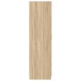 Armario de madera contrachapada roble Sonoma 80x52x180 cm de vidaXL, Armarios roperos - Ref: Foro24-800624, Precio: 143,77 €,...