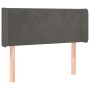 Dark gray velvet headboard 103x16x78/88 cm by vidaXL, Headboards and footboards - Ref: Foro24-3118531, Price: 53,76 €, Discou...