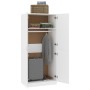 Weißer Sperrholzschrank 80x52x180 cm von vidaXL, Kleiderschränke - Ref: Foro24-800621, Preis: 159,04 €, Rabatt: %