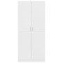 Weißer Sperrholzschrank 80x52x180 cm von vidaXL, Kleiderschränke - Ref: Foro24-800621, Preis: 174,53 €, Rabatt: %