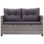 Garden furniture 6 pieces and cushions dark gray synthetic rattan by vidaXL, Outdoor sofas - Ref: Foro24-46150, Price: 548,21...