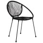 Garden chairs 2 units black PVC rattan by vidaXL, Garden chairs - Ref: Foro24-48566, Price: 194,60 €, Discount: %