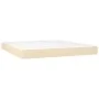 Cama box spring con colchón tela color crema 160x200 cm de vidaXL, Camas y somieres - Ref: Foro24-3140230, Precio: 493,51 €, ...