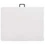 Mesa de jardín plegable HDPE blanco 180x72x72 cm de vidaXL, Mesas de jardín - Ref: Foro24-48829, Precio: 102,44 €, Descuento: %