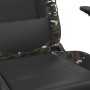 Black synthetic leather and camouflage gaming chair by vidaXL, Gaming chairs - Ref: Foro24-3143652, Price: 122,74 €, Discount: %