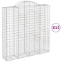 Gabion baskets 15 pcs arc shape iron 200x50x200/220cm by vidaXL, Pots and planters - Ref: Foro24-3146438, Price: 2,00 €, Disc...