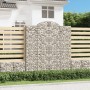 Cestas de gaviones 15 uds forma de arco hierro 200x50x220/240cm de vidaXL, Maceteros y jardineras - Ref: Foro24-3146459, Prec...