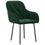 Dining chairs 2 units dark green velvet by vidaXL, dining chairs - Ref: Foro24-344847, Price: 119,50 €, Discount: %