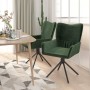 Swivel dining chairs, 2 units, dark green velvet by vidaXL, dining chairs - Ref: Foro24-344811, Price: 141,40 €, Discount: %