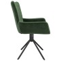 Swivel dining chairs, 2 units, dark green velvet by vidaXL, dining chairs - Ref: Foro24-344811, Price: 141,40 €, Discount: %