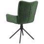 Swivel dining chairs, 2 units, dark green velvet by vidaXL, dining chairs - Ref: Foro24-344811, Price: 141,40 €, Discount: %