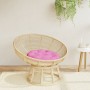 Pink Oxford fabric round cushion Ø 60x11 cm by vidaXL, Cushions for chairs and sofas - Ref: Foro24-361960, Price: 26,09 €, Di...