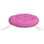 Cojín redondo tela Oxford rosa Ø 60x11 cm de vidaXL, Cojines para sillas y sofás - Ref: Foro24-361960, Precio: 26,09 €, Descu...