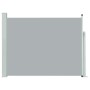 Toldo lateral retráctil de jardín gris 140x500 cm de vidaXL, Sombrillas - Ref: Foro24-48398, Precio: 85,55 €, Descuento: %