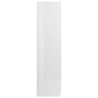 Armario de madera contrachapada blanco brillo 80x52x180 cm de vidaXL, Armarios roperos - Ref: Foro24-800627, Precio: 169,15 €...