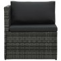 5-piece garden furniture set and gray synthetic rattan cushions by vidaXL, Garden sets - Ref: Foro24-48148, Price: 419,65 €, ...