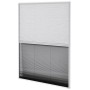 Plissee-Moskitonetz für Aluminiumfenster 80x120cm mit Sonnenschirm von vidaXL, Moskitonetze für Fenster - Ref: Foro24-142617,...