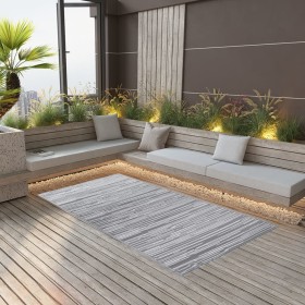 Gray PP outdoor rug 120x180 cm by vidaXL, Outdoor protectors - Ref: Foro24-310437, Price: 27,99 €, Discount: %