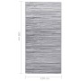 Gray PP outdoor rug 120x180 cm by vidaXL, Outdoor protectors - Ref: Foro24-310437, Price: 27,31 €, Discount: %