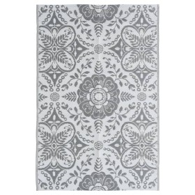 Light gray PP outdoor rug 120x180 cm by vidaXL, Outdoor protectors - Ref: Foro24-310449, Price: 27,99 €, Discount: %