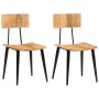 Dining chairs 2 pcs solid mango wood 44x40x80 cm by vidaXL, dining chairs - Ref: Foro24-348161, Price: 193,44 €, Discount: %