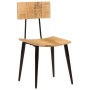 Dining chairs 2 pcs solid mango wood 44x40x80 cm by vidaXL, dining chairs - Ref: Foro24-348161, Price: 194,99 €, Discount: %