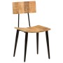 Dining chairs 2 pcs solid mango wood 44x40x80 cm by vidaXL, dining chairs - Ref: Foro24-348161, Price: 194,99 €, Discount: %