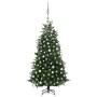 Künstlicher Weihnachtsbaum mit LEDs und grünen PVC&PE-Kugeln 180 cm von vidaXL, Weihnachtsbäume - Ref: Foro24-3077924, Preis:...