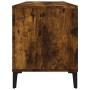 Smoked oak plywood disc cabinet 100x38x48 cm by vidaXL, CD and DVD storage - Ref: Foro24-831986, Price: 79,75 €, Discount: %