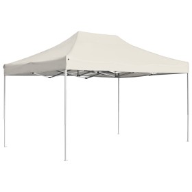 Professional cream aluminum folding tent 4.5x3 m by vidaXL, Tents and gazebos - Ref: Foro24-45491, Price: 246,25 €, Discount: %