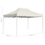 Professionelles Faltzelt aus cremefarbenem Aluminium, 4,5 x 3 m von vidaXL, Zelte und Pavillons - Ref: Foro24-45491, Preis: 2...