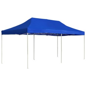 Professional blue aluminum folding tent 6x3 m by vidaXL, Tents and gazebos - Ref: Foro24-45502, Price: 294,27 €, Discount: %