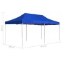 Professional blue aluminum folding tent 6x3 m by vidaXL, Tents and gazebos - Ref: Foro24-45502, Price: 294,27 €, Discount: %