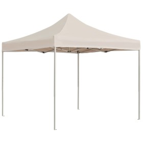 Professional cream aluminum folding tent 2x2 m by vidaXL, Tents and gazebos - Ref: Foro24-48925, Price: 168,27 €, Discount: %