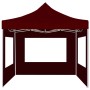 Professional folding tent with burgundy aluminum walls 2x2 m by vidaXL, Tents and gazebos - Ref: Foro24-48933, Price: 173,99 ...