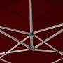 Professional folding tent with burgundy aluminum walls 2x2 m by vidaXL, Tents and gazebos - Ref: Foro24-48933, Price: 173,99 ...