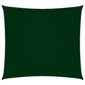 Square dark green Oxford fabric sail shade 2x2 m by vidaXL, Umbrellas - Ref: Foro24-135465, Price: 22,99 €, Discount: %