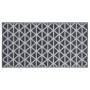 Alfombra de exterior PP negro 80x150 cm de vidaXL, Protectores para exterior - Ref: Foro24-310416, Precio: 20,11 €, Descuento: %