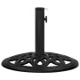 Black cast iron parasol base 44x44x32 cm by vidaXL, Umbrella bases - Ref: Foro24-317768, Price: 65,96 €, Discount: %