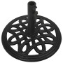 Black cast iron parasol base 44x44x32 cm by vidaXL, Umbrella bases - Ref: Foro24-317768, Price: 65,96 €, Discount: %