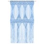 Blue cotton macrame curtain 140x240 cm by vidaXL, Curtains and curtains - Ref: Foro24-323990, Price: 50,49 €, Discount: %