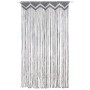 Cortina de macramé algodón gris antracita 140x240 cm de vidaXL, Cortinas y visillos - Ref: Foro24-323992, Precio: 44,89 €, De...