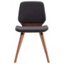 Dining chairs, 2 units, gray fabric by vidaXL, dining chairs - Ref: Foro24-287384, Price: 251,28 €, Discount: %