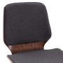 Dining chairs, 2 units, gray fabric by vidaXL, dining chairs - Ref: Foro24-287384, Price: 251,28 €, Discount: %