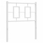 White metal headboard 80 cm by vidaXL, Headboards and footboards - Ref: Foro24-374317, Price: 29,99 €, Discount: %