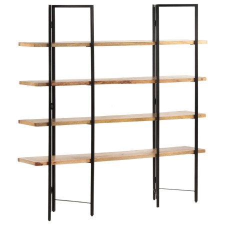 4-stufiges Regal aus massivem Mangoholz, 160 x 35 x 160 cm von vidaXL, Bücherregale und Regale - Ref: Foro24-286603, Preis: 2...