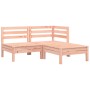 Gartensofa mit Kissen und Fußstütze 2 Sitze von vidaXL, Modulare Sofas für den Außenbereich - Ref: Foro24-838179, Preis: 230,...