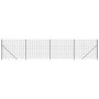 Wire fence with anthracite gray flange 2x10 m by vidaXL, fence panels - Ref: Foro24-154310, Price: 75,48 €, Discount: %