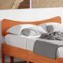 Wax brown solid pine wood bed headboard 135 cm by vidaXL, Headboards and footboards - Ref: Foro24-844784, Price: 47,19 €, Dis...