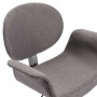 Gray Fabric Swivel Dining Chair by vidaXL, dining chairs - Ref: Foro24-287395, Price: 153,99 €, Discount: %